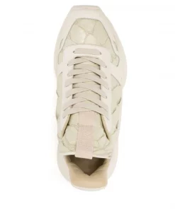 ( Nouvelle Collection ) Rick Owens 32111 Baskets Montantes à Design Tissé Femme -Rick Owens Soldes 18420937 39651255 600